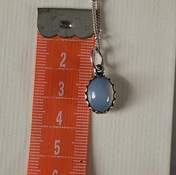 Rare Pandora My Friend Chalcedony Small Pendant - 390321CA - Picture 7 of 8